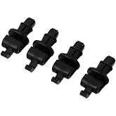 BYOBYO 4PCS Sunshade Hook Clip Sun Visor Clip Window Shade Clips for Honda Odyssey 2005-2010