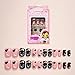 False Nails for Kids 24 Pcs Press On Girls Cute Fake Nails Tips