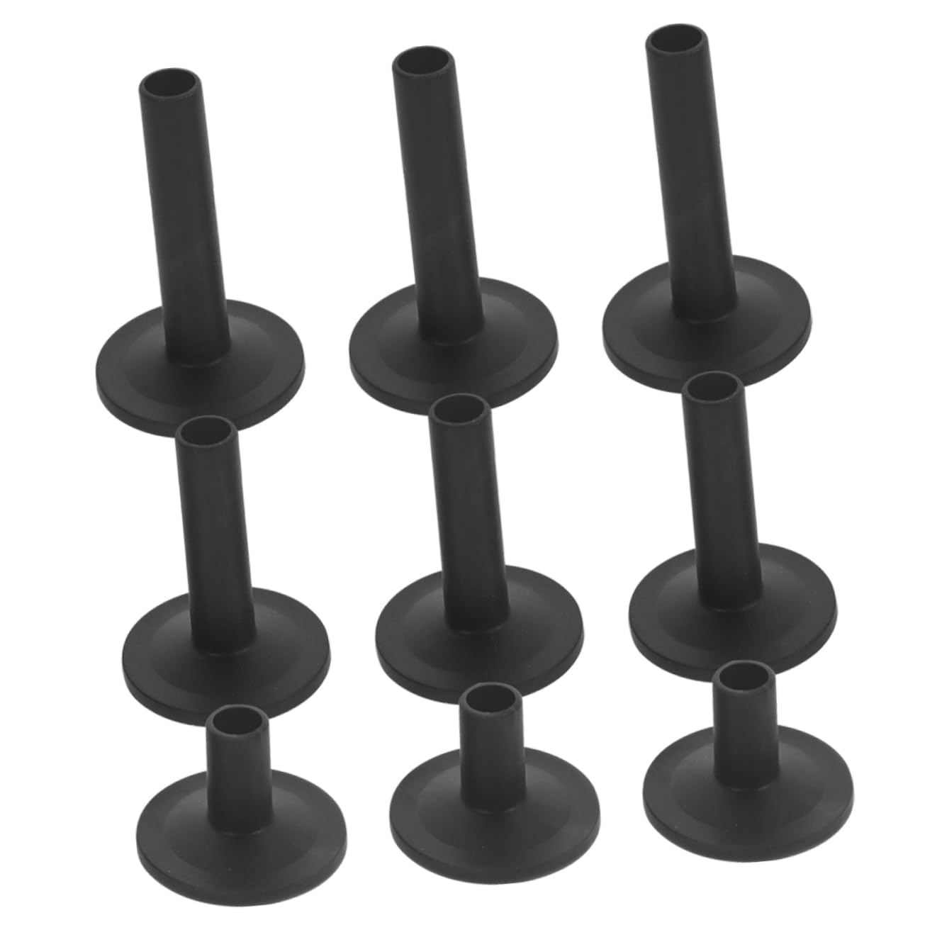 KONTONTY 9 Pcs Drum Sleeves and Cymbal Support Accessories Kit Includes Cymbal Sleeves Felts Wing Nuts and Washers for Secure Mounting and Supportdrum Kits