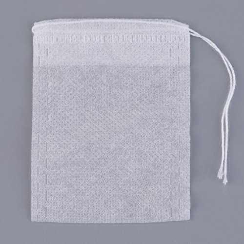 100pcs Teabags 5.5x7CM Empty Scented Tea Bags With String Heal Seal Filter Paper
