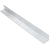Evecad 1PCS 2" x 2"x 1/8" Aluminum Angle, 6063 Structural Angle Aluminum Stock Profile, Corrosion-Resistant, 48" Length,1/8" 
