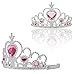 Liberty Imports Little Fairy Princess Wings Dress Up Pretend Role Play Costume Set with Tutu, Wand, Tiara, Shoes for Toddlers, Kids, Girls