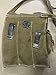 WWII German MP44 MP 44 Stg44 Magazine Pouch Set - JUTE n LEATHER