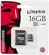 Kingston 4GB microSD HC Memory Card - Black, USB 2.0 Speed view 3