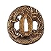 Shijian Alloy Tsuba Plated Dragon For Japanese Samurai Swords