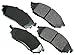 Akebono ACT888 Proact Ultra Premium Ceramic Disc Brake Pad kit