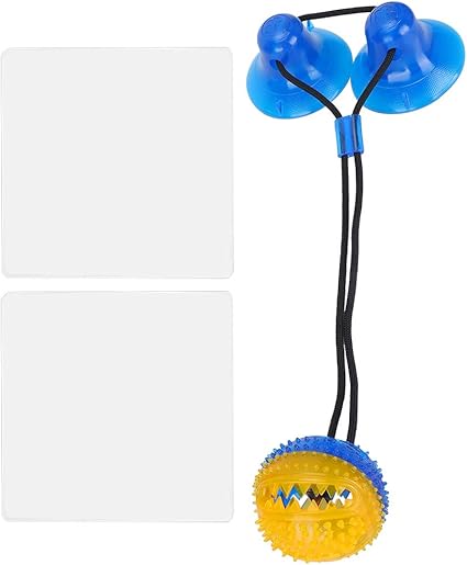 Amazon 歯のクリーニングのおもちゃ プルロープ犬のモルのおもちゃ 犬のゴムの二重のクリーニングのおもちゃ 犬のモルのおもちゃ Round Orange Blue エフェクターポット 楽器