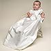 Stunning Baby Lace Satin Christening Dress Baptism Gowns with Bonnet 3-24M (6M)