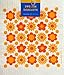 Swedish Dishcloth - Flower Power Yellow