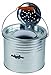 Flambeau Outdoors 6065BC 2-Piece Galvanized 8 Qt. Floating Minnow Bucket, Metal Live Bait Bucket, Silver