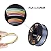 Zi-Rui 3D Printer PETG Filament,Rainbow Multi Color Gradient,1.75 mm,Dimensional Accuracy +/- 0.03 mm,600G (1.3lbs) Spool.