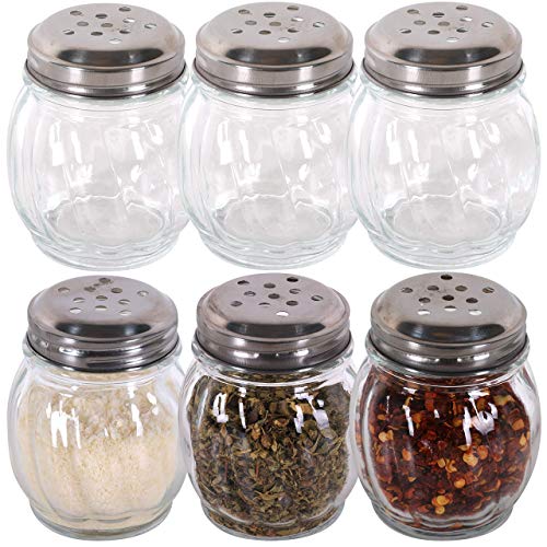 Mr. Kitchen's Red Pepper Shaker or Parmesan Cheese Shaker; Bulk Swirl
