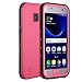 Galaxy S7 Waterproof Case, Pandawell Full-body Shockproof Dust/Dirt Proof Snow Proof Durable Underwater Protection Case Cover for Samsung Galaxy S7 - Pink