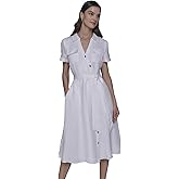 Karl Lagerfeld Women's Button Down Dress