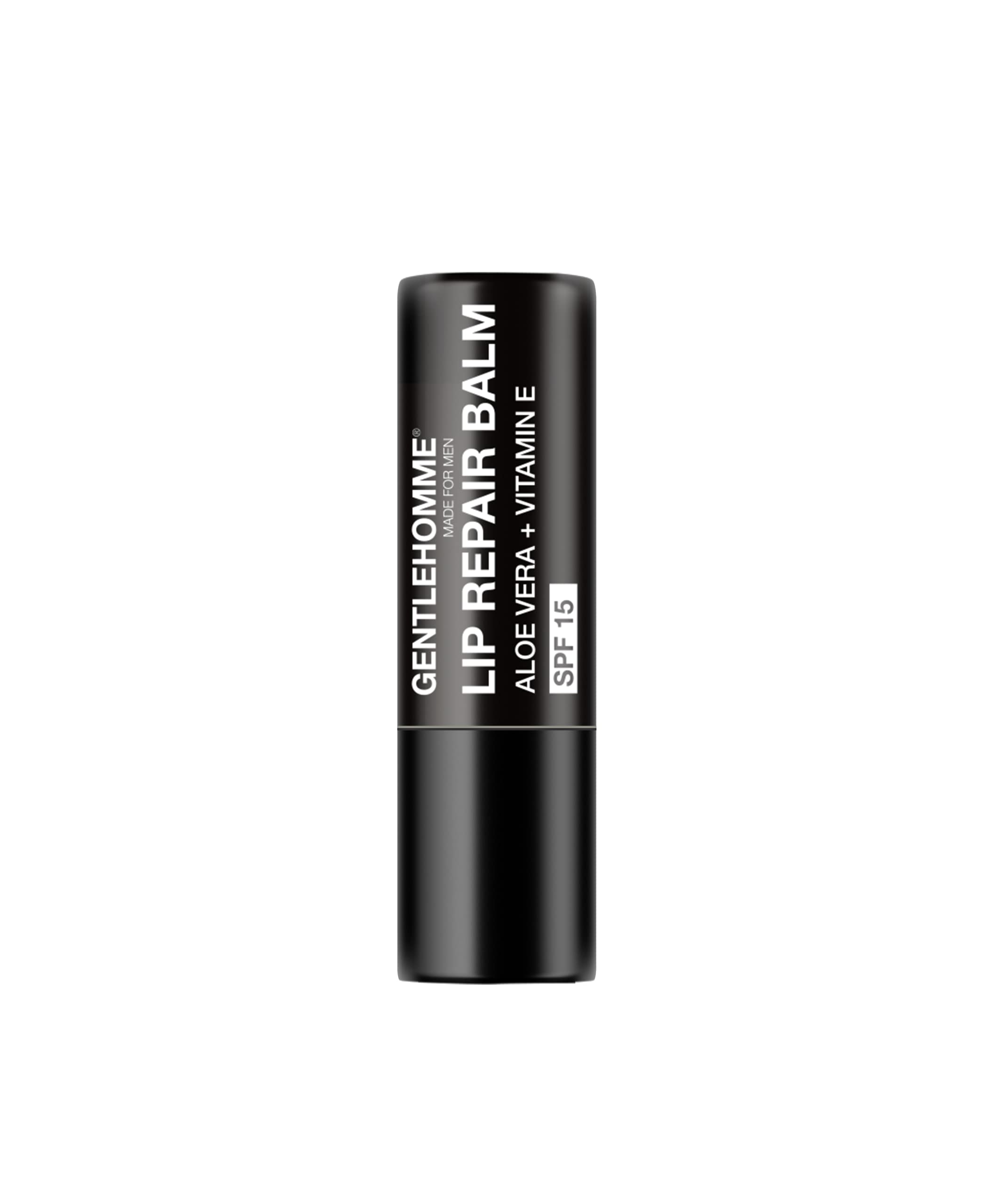 Gentlehomme SPF 15 Lip Repair Balm for Men - Lip Moisturizer & Lip Care for Men’s Chapped, Dry & Cracked Lips & Sun Protection
