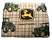 John Deere Bedding Traditional Tractor and Plaid Collection Comforter, Full Size