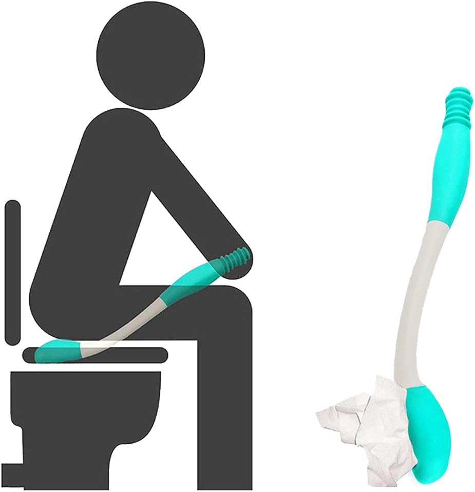 Vansun 1-Pack Toilet Aids Tools,Long Reach Comfort Wipe, Tissue-Stick Toilet Helper, Elderly, Pregnancy, Help to Handle The Living Problem.: Health & Personal Care
