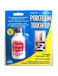 Sheffield 1126, retoque de porcelana color blanco, 1 fl oz