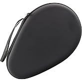 Miayaya Ping Pong Paddle Case Table Tennis Racket Case Protective Covers | Storage Pocket Hard Cover Bag Gourd Shape with Zipper for Sports Accessories Texture