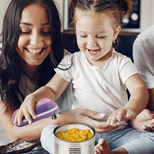 Kitchen Mama Mini Electric Can Opener Open Cans with A Simple Push of