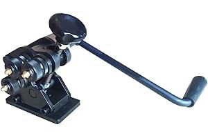 Quaintfab PR-3 Ring Roll Bender, Ring Roller,3inch Manual Roll Bender,Manual Sheet Steel Ring Roll Bender up to 1/4" round bar and 1" x 3/16" flat bar.