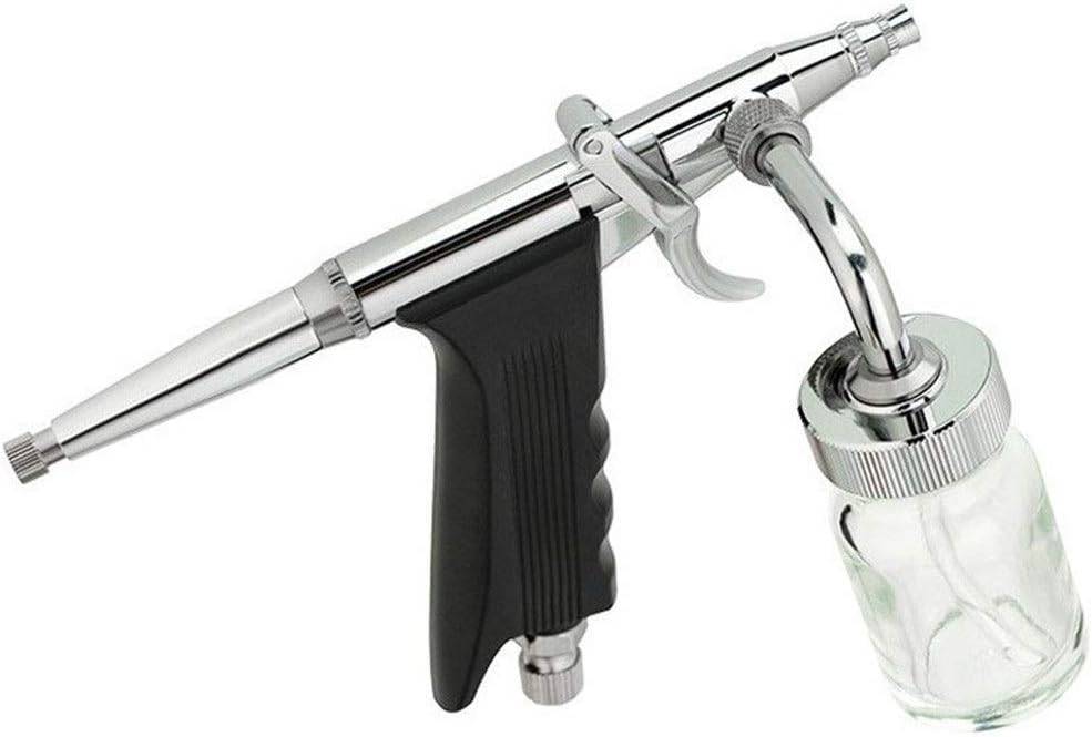 Airbrush Kit With Compressor Oxygen Meter Small Oxygen Sprayer Facial Hydration Artifact Spray Gun Home Airbrush Gun for Makeup Tattoos Crafts