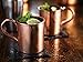 Gear Ultimate Moscow Mule Pure Copper Mug: 100% Solid Copper Cup, 16 Ounces, No Inner Linings, Perfect for Russian Moscow Mules, Cocktail and Cold Drinks, with Quick Cocktail Recipe Ebook