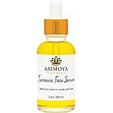 Turmeric Brightening Face Oil – Lightweight Botanical Oil Blend for Radiant, Nourished Skin (2 Ounces)