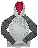 Adidas Big Girls Ultimate Pullover Performance Logo Hoodie