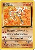 Pokemon Fossil 1st Edition Rare Card #22 Hitmonlee