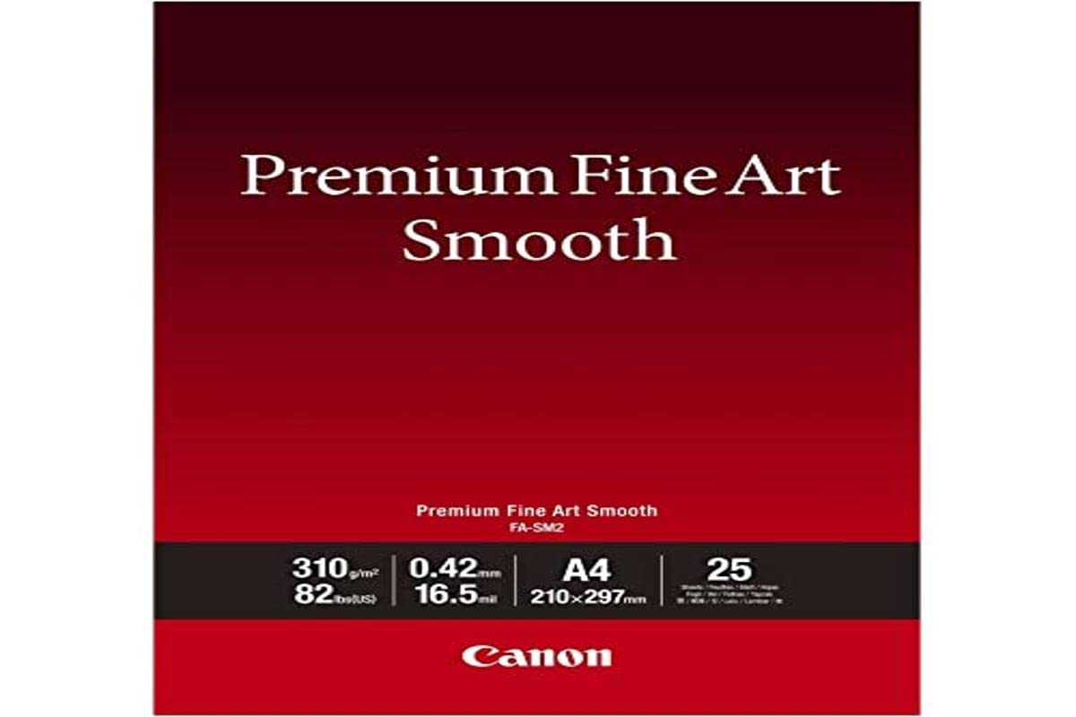 Canon FA-SM2 FineArt Smooth Fortmat Premium Photo Paper A4 25 Sheets