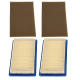 Hipa (Pack of 2 17218-ZG9-M00 Air Filter + Pre Filter for Honda GXV140 HR215 HRB215 HRC215 HRM195 HRM215 Lawn Mower