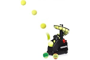 SCIFANTA Portable Tennis Ball Tosser(3.7lb) for Self-Play|Ball Launcher Beginners/Kids/Coaches/Home-Court|Accurate&Efficient 
