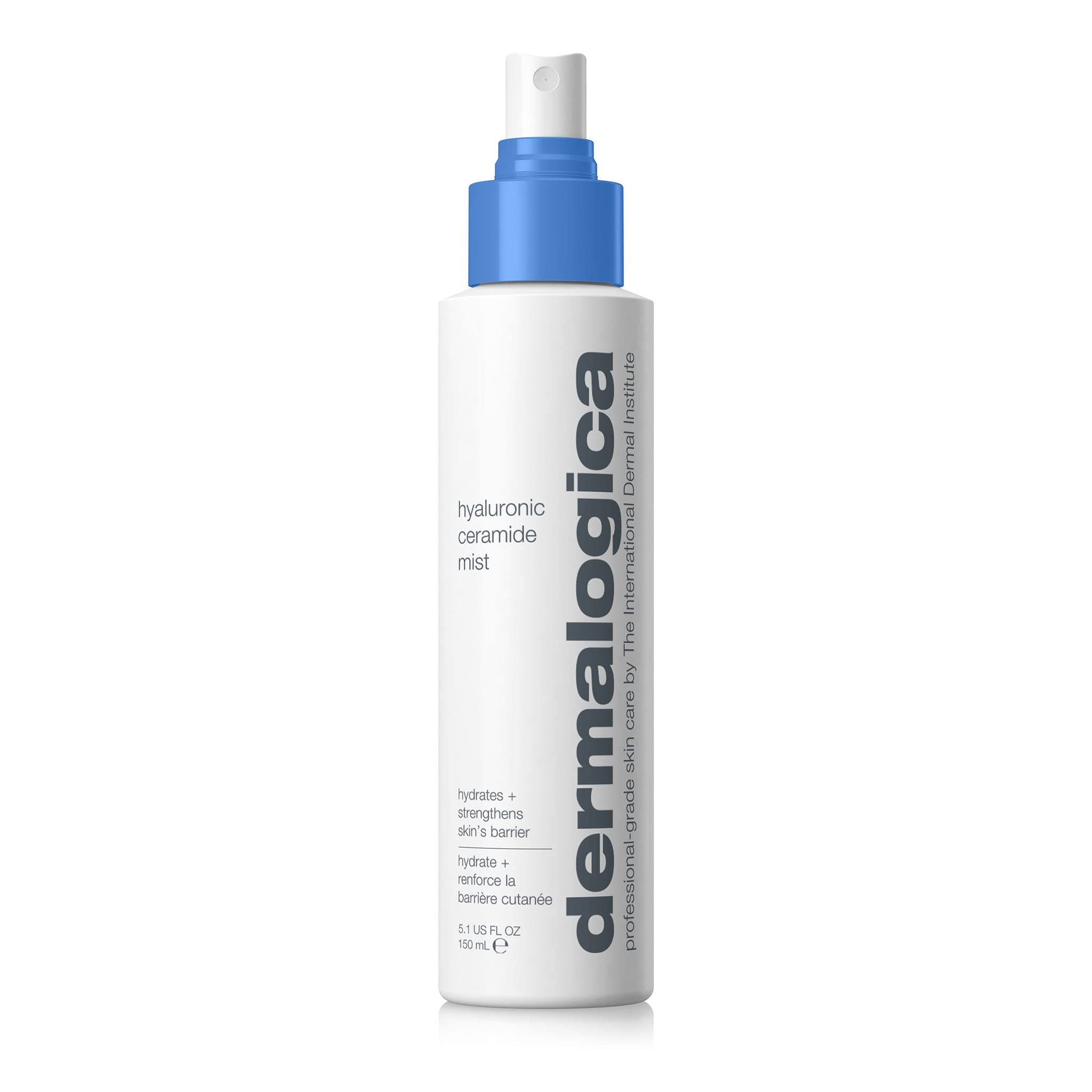 Dermalogica Hyaluronic Ceramide Mist - Hydrates, Locks in Moisture, Combats Dryness, Fine Lines, & Loss of Firmness, All Skin Types, Rose Water Infused for Supple Skin, 150ml