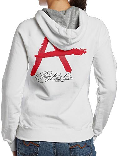 Ano Women's Hood A-Pretty Little Liars Size M White
