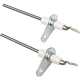 Seentech 0130F00010 Furnace Flame Sensor - Compatible with Goodman Amana Janitrol Furnaces - Replaces B11726-06 B1172606 AP4513976 20488501 P1257001F ACS90453BXA P1257007F (Pack of 2)
