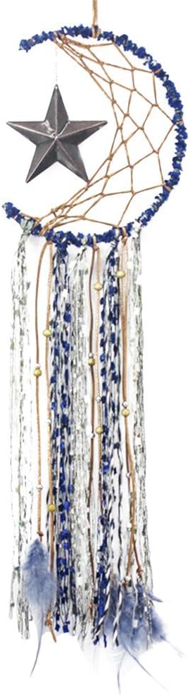 vijTIAN Handwoven Dream Star Dream Catcher Hanging Decoration Home Decoration Pendant Room Decor Blessing in Original, Warm and Mysterious Ways