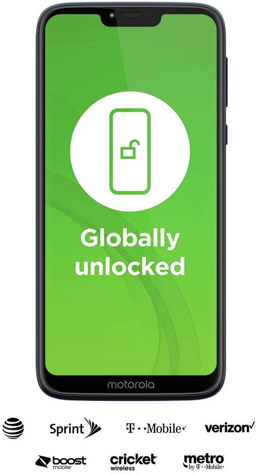 Moto G7 power | Unlocked | Made for US by Motorola | 3/32GB | 12MP Camera | Blue
