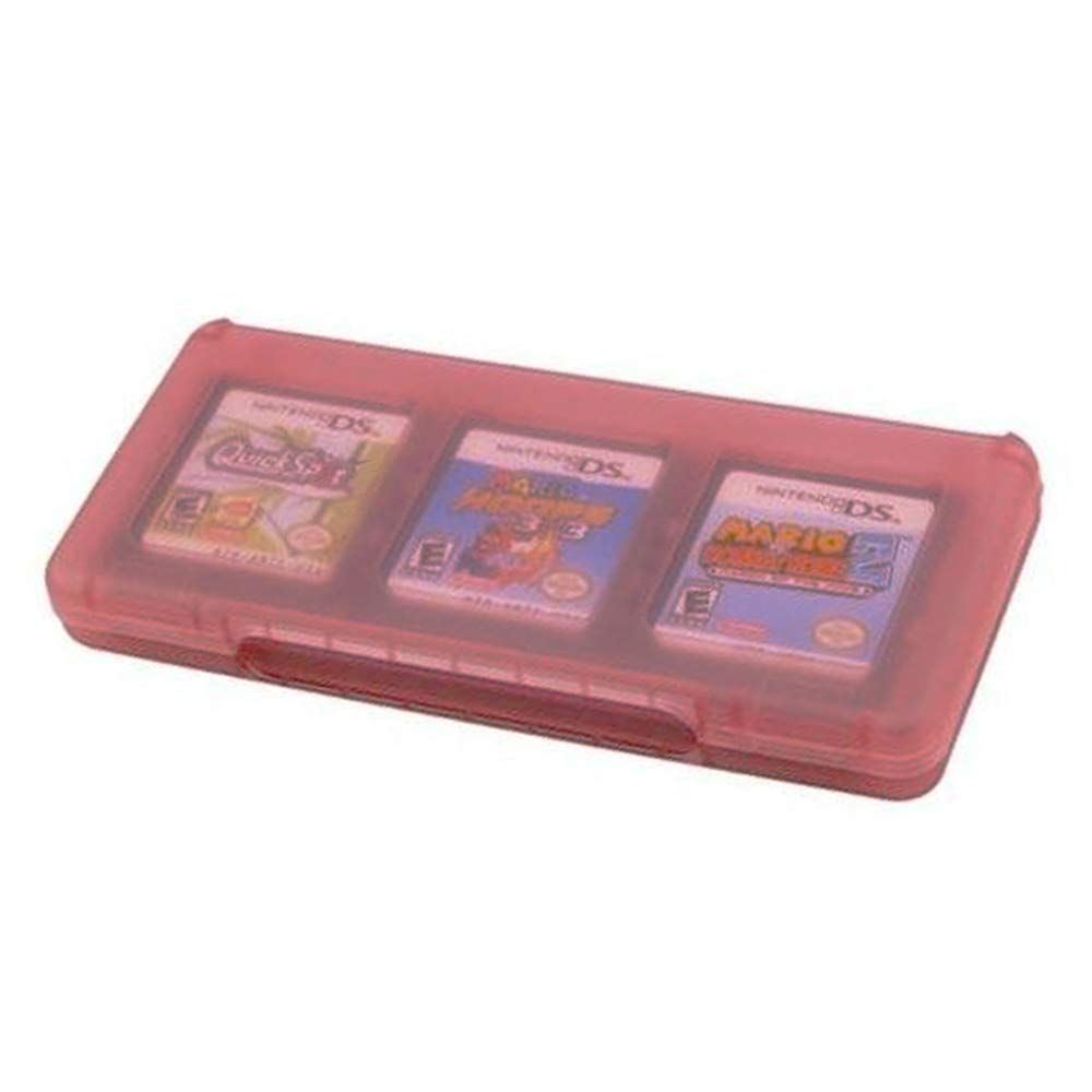 Amazon Com Assecure Pink 6 Game Card Holder For Nintendo 3ds Ds Ds Lite Dsi Dsi Video Games