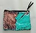 Winmany Sequin Makeup Bag Reversible Cosmetic Bag, Fashion Women Handbag Bling Glitter Evening Party Bag,Sparkling Shiny Clutch Handbag Wedding Bag Purse Wallet Pouch