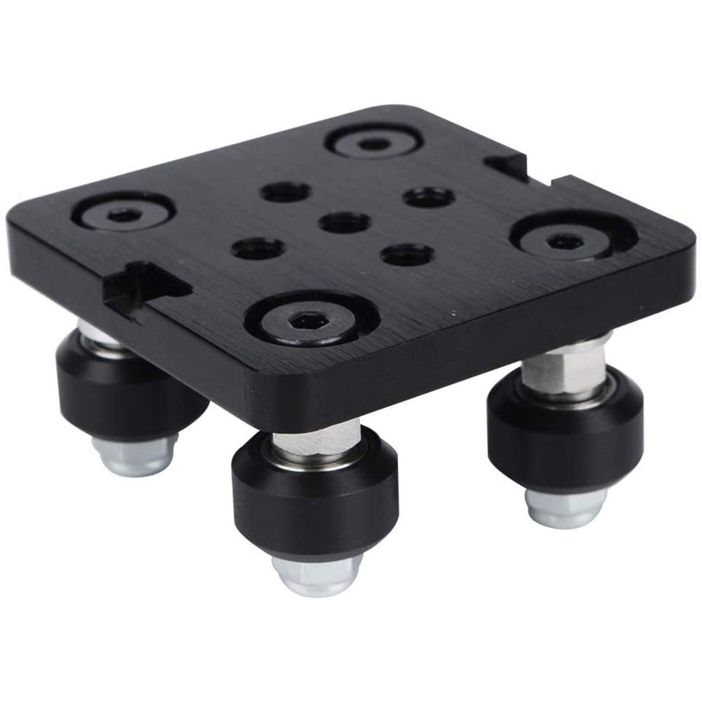 POFET 3D Printer Part open builds Special Slide Plate for Aluminum Profiles V-slot Mini five Roulette Openbuilds V Plat