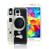 Sannysis 1PC Retro Camera Case For Samsung Galaxy S5 I9600 G900 (Camera)