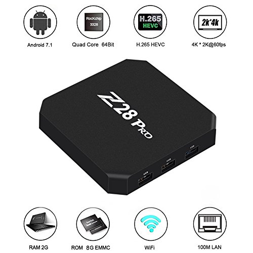 Docooler-Smart-TV-Mini-PC-HD-Media-Player-Android-71-RK3328-Quad-Core-64-Bit-UHD-4K-VP9-H265-USB30-2GB-8GB-WiFi-LAN-US-Plug