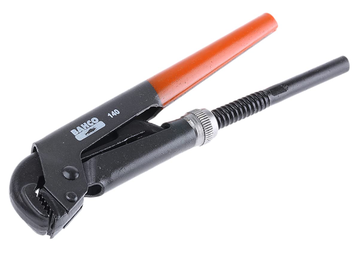 Bahco 140 "Swedish Model Pipe Wrench, Red/Black, 210 mm