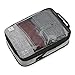 VASCO Compression Packing Cubes for Travel – Premium Set of 3 Luggage Organizer Bags Grey