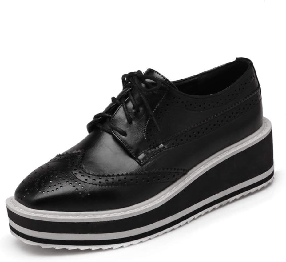 wedge heel brogues