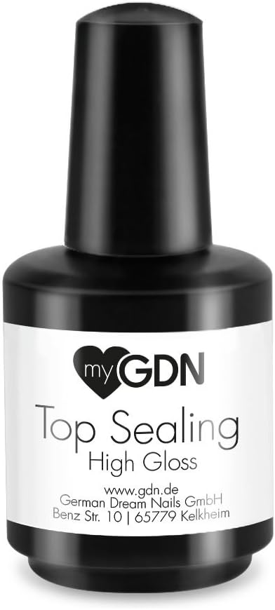Mygdn Top Sealing High Gloss High Shine Uv Led Nail Polish Top Coat Nail Modelling Sealing Gel 15 Ml Amazon Co Uk Beauty