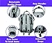 Mini Me Diaper Bag Backpack in Grey