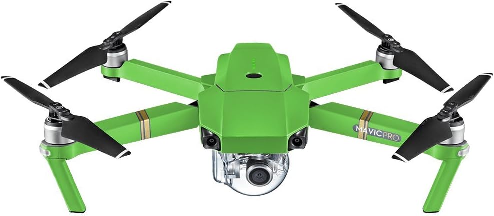 Pimpskin DJI Mavic Pro Seamless Coverage Wrap Skin Stickers DIY RC Quadcopter Matte Apple Green