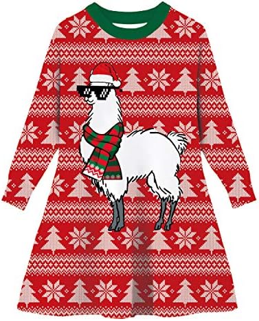 kids christmas jumper dress